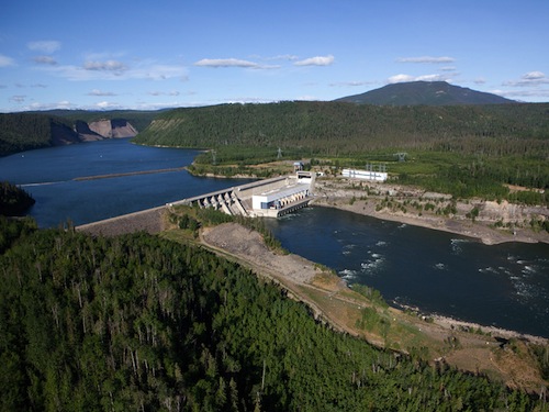 BC Hydro&rsquo;s Peace Canyon Dam, British Columbia, Canada