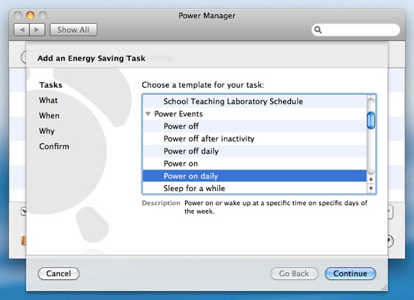 mac power manager