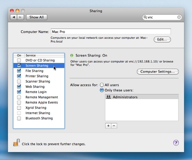 setting up email server for cron mac