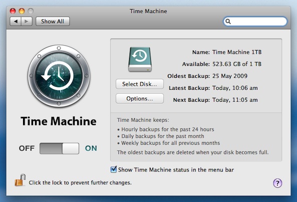 Time machine mac nas