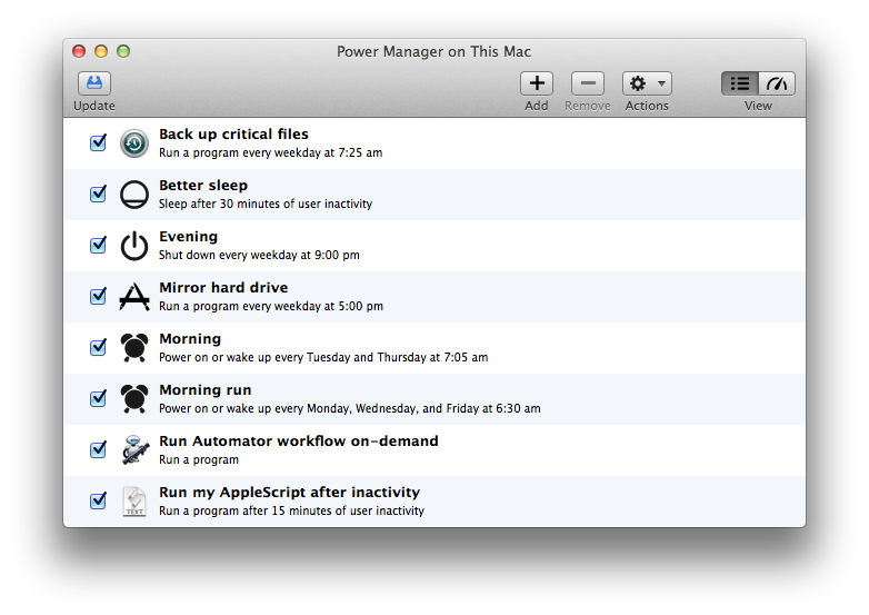 tre power manager